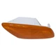 Crown Automotive Jeep Replacement 55155629AB Left Side Marker Lamp, Amber w/ Cle