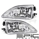 Left Right Sides Pair Head Lights for 1994-1998 FORD MUSTANG COBRA