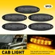5X LED Amber Front Cab Roof Marker Light Fit For Freightliner Cascadia 2018-up R