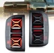 VLAND LED Clear Rear Tail Lights For GMC Sierra 1500 2500 3500 HD 2014-2018 Pair