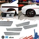 For 08-14 Dodge Challenger Clear Lens Front & Rear Side Marker Light Houings Set