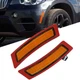 Amber Front Bumper Reflector Side Marker Lights For 2011-2013 BMW E70 X5 Pair