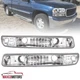 Bumper Lights Fits 1999-2006 GMC Sierra Yukon XL Clear Parking Signal Lamp 99-06