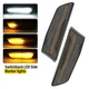 Amber & White Sequential LED Side Marker Lights For Infiniti G35 Coupe 2D 03-07