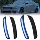 4PCS Front Rear Bumper LED Side Marker Lights Lamps For 2015-2023 Dodge Charger