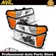 FOR 04-12 CHEVY COLORADO GMC CANYON CHROME AMBER BUMPER HEADLIGHT HEAD LAMPS FOR 04-12 CHEVY COLORADO GMC CANYON CHROME AMBER BUMPER HEADLIGHT HEAD LAMPS