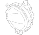 Genuine Mini Fog Lamp Assembly 63-11-7-497-767