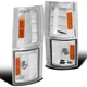 Fits 1994-1998 Gmc Yukon Sierra C/K C10 Clear Turn Signal Corner Lights Lamp 4Pc
