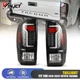 LED Tail Lights For 2016-2023 Toyota Tacoma Black Clear LED Rear Brake Lamps 