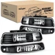 Nilight Headlight Assembly for 1999-2006 Chevy Silverado Avalanche 1500 1500HD