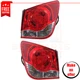 New Tail Light GM2805107 GM2804107 set of 2 pc for 2011-2015 Chevrolet Cruze