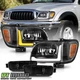 For 2001-2004 Toyota Tacoma LED Tube Sequential Headlights w/ Greeting Light Set