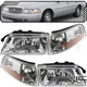 Combo Halogen 4-Piece fits MERCURY 03-05 GRAND MARQUIS