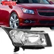 For 2011-2015 Chevy Cruze Chrome Halogen Headlight Headlamp Right Passenger For 2011-2015 Chevy Cruze Chrome Halogen Headlight Headlamp Right Passenger