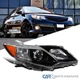 Righ/Passenger Side Fits 2012-2014 Toyota Camry Black Projector Headlight Lamp