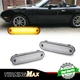 For 90-2005 Mazda Miata MX-5 Clear Lens LED Front Side Marker Lights Lamp Amber