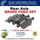 ADL Blueprint REAR AXLE BRAKE PADS for NISSAN PRIMASTAR Bus 2.0 2006-on