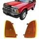 For Chevy S10/Blazer Front Side Marker Light 1994-1997 Pair Driver & Passenger
