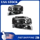 Headlight Assembly with Signal For 2000-2006 Chevy Suburban 1500 Halogen Smoke