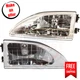 Headlight FO2503161 FO2502161 Set of 2 for 1994-1998 Ford Mustang SVT Cobra