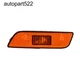 For Volvo S80 1999-2006 Left Front Bumper Reflector Side Maker Light Amber