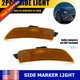 2X Amber Lens Front Side Marker Lights For 2016-2022 Mazda Miata MX-5 NA1J515F0B