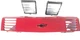 Vintage 91-94 Chevy Chevrolet Lumina Z34 Grill Grille RED OEM