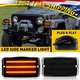 For 2PCS Jeep TJ Wrangler 97-06 LED Front Turn Signal Side Marker Bumper Lights