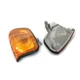 Corner Turn Signal Light Pair Shell For Mercedes Benz W124 E Class 86-95 Amber