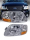 Set of Headlights + Corner (Chrome) for 1997.8-2003 Ford F150 / 97-02 Expedition