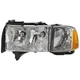 Halogen Headlight LH For 1999-2002 Dodge Ram 1500 2500 3500 with Sport Package