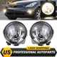 PAIR Bumper Fog Light Lamp For Infiniti G25 G37 Q60 Sedan 2010-11 2012 2013 2014