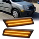 Front Bumper LED Side Marker Light Amber Lamp For 2010-2013 Ford Transit Connect
