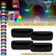 68042143AA Rear LED Side Marker RGB Lights 4PCS Fits Dodge RAM 3500HD 2010-2018