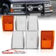 1990-1993 Fit Chevy CK 1500/2500/3500 Suburban Clear Corner Signal Lights