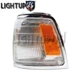 Left Driver Side Chrome Signal Light for TOYOTA 1989-1991 PICK UP TRUCK 2WD