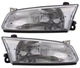 New DOT Headlight Assembly Pair / For 1997-1999 Toyota Camry Head Lamp