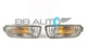 NEW LOWER FRONT BUMPER PARK SIGNAL LIGHTS SET w/ BULBS FOR 01-04 TOYOTA TACOMA