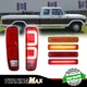 6x Tail + Side Marker LED Lights Kit For FORD F-150 F150 F250 Truck Bronco 78-79