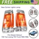 Corner Lights Lamp LH+RH Fits Nissan Datsun 720 Yue Loong 755 Truck 1980-86 P05
