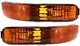 For 2002-2004 Liberty Parking Light Front Amber Plastic SET PAIR