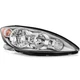 Headlights Pair 2005-2010 Honda Odyssey Black Housing Clear Lens 33101SHJA01