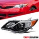 [Left Side] Fit 2012-2014 Toyota Camry SE Slick Black Projector Headlight Lamp