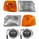 Corner Light Fog Light Headlight For 93-97 Ford Ranger Left and Right Kit