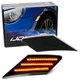 Smoked Lens Amber Full LED Front Side Marker Lights For Scion FR-S 86 Subaru BRZ