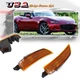 2PCS Amber Lens Front Bumper Side Marker Lights For 2016-2022 Mazda MX-5 Miata