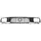 Front Grille Chrome Shell with Painted Black Insert For 95-97 Toyota Tacoma 4WD