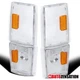 Fit 1988-1993 Chevy C/K 1500 Silverado Sierra Yukon Corner Lights Signal Lamps