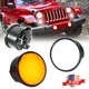 Smoke Switchback LED Front Turn Signal Lights DRL For 2007-2017 Jeep Wrangler JK