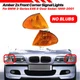 Pair Corner Parking Signal Lights For 1999-2001 BMW 3-Series E46 Sedan Pre-LCI